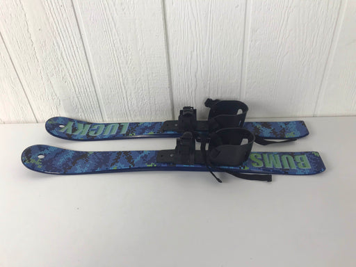 secondhand Lucky Bums Kids Beginner Skis