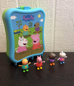 used Peppa Pig Peppa’s Carry-Along Friends Case Toys