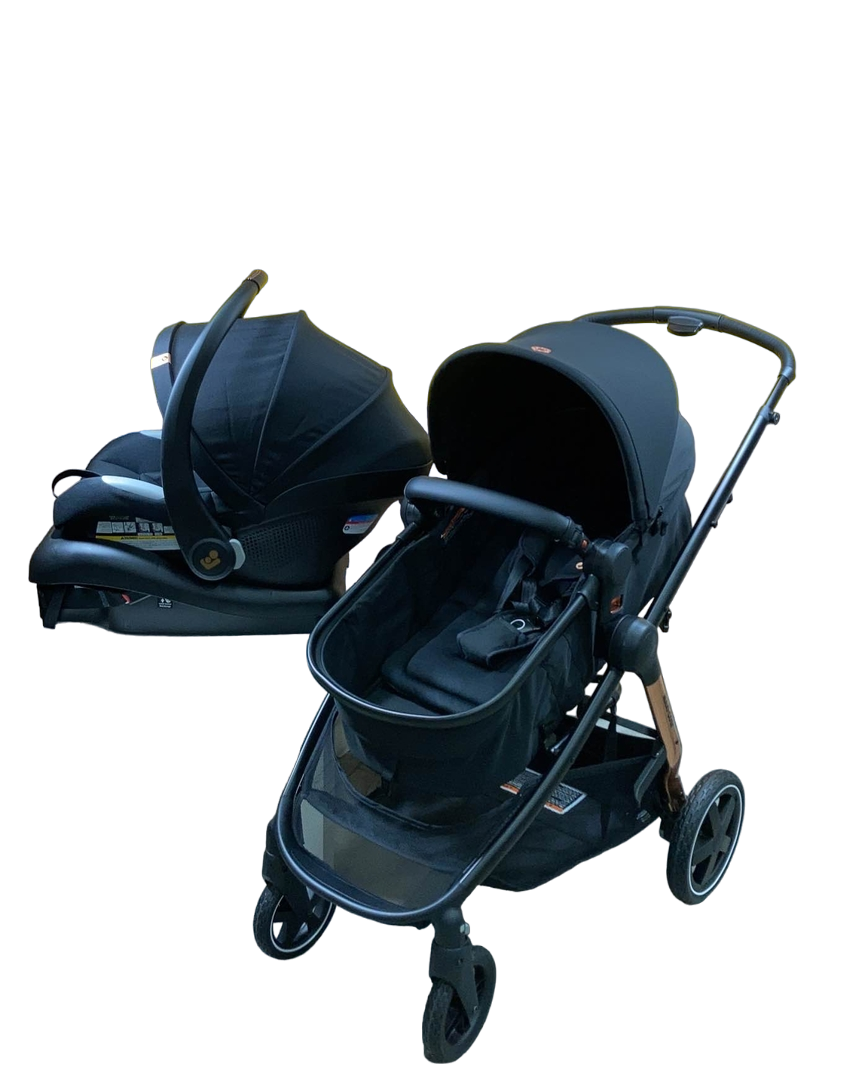 maxi cosi dark ember Maxi-Cosi Zelia2 Luxe Travel System, Dark Ember, 2023