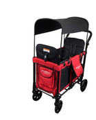 used Wonderfold W2 Original Multifunctional Double Stroller Wagon, Red, 2021