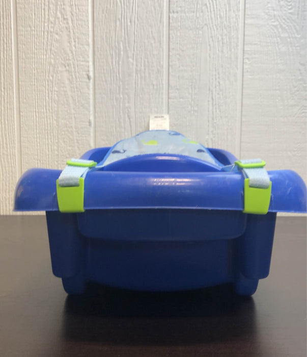 Shop TOMY Sure Comfort Deluxe Newborn To Toddler Tub, Blue at GoodBuy Gear