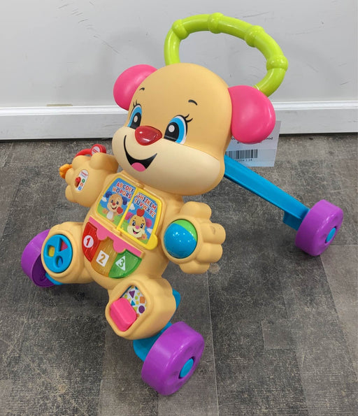 used Fisher Price Laugh & Learn Smart Stages Learn With Puppy Walker