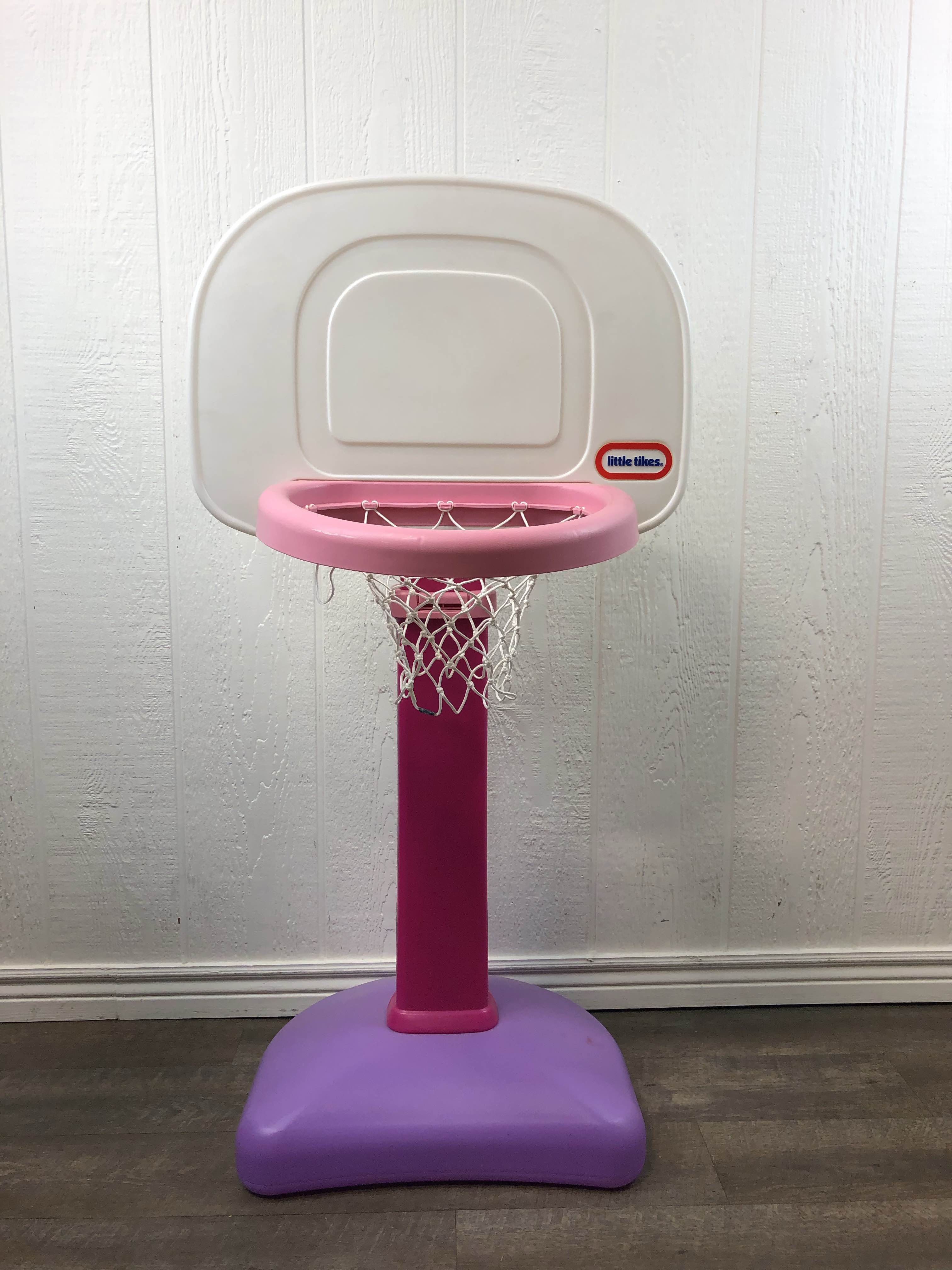 Little tikes hot sale basketball hoop pink