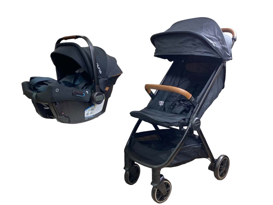 used Nuna TRVL + Pipa Urbn Travel System, 2023, Caviar