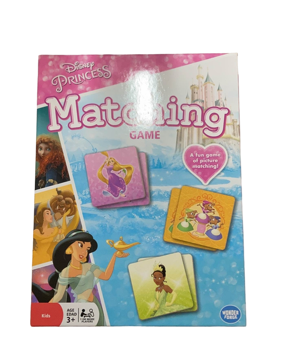used Wonder Forge Disney Princess Matching Game