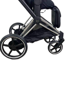 secondhand Cybex E-PRIAM Electric Stroller, 2021, Chrome With Black Details, Premium Black