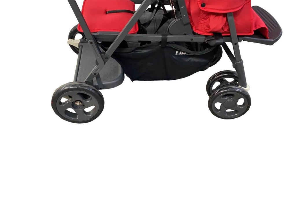 Joovy Caboose Ultralight Graphite Stroller, 2021, Red