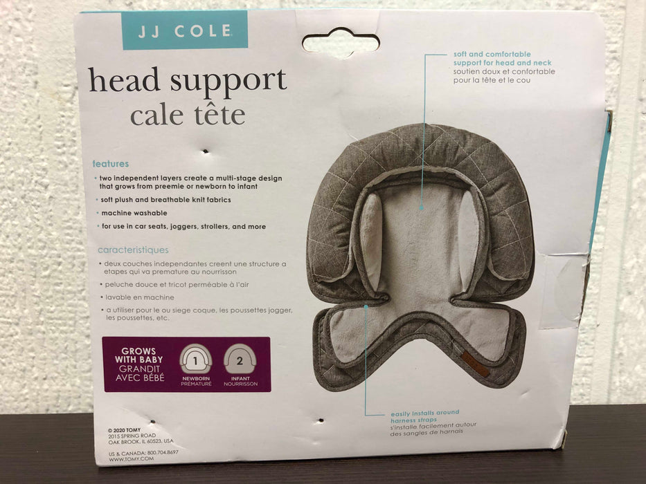 secondhand JJ Cole Head Support, Heather Grey