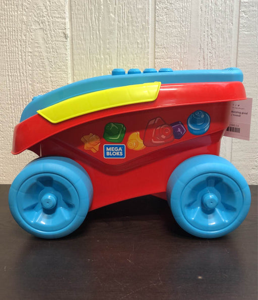 secondhand Mega Bloks First Builders Block Scooping Wagon