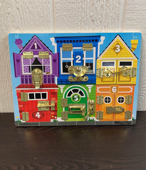 used Melissa & Doug Latches Board