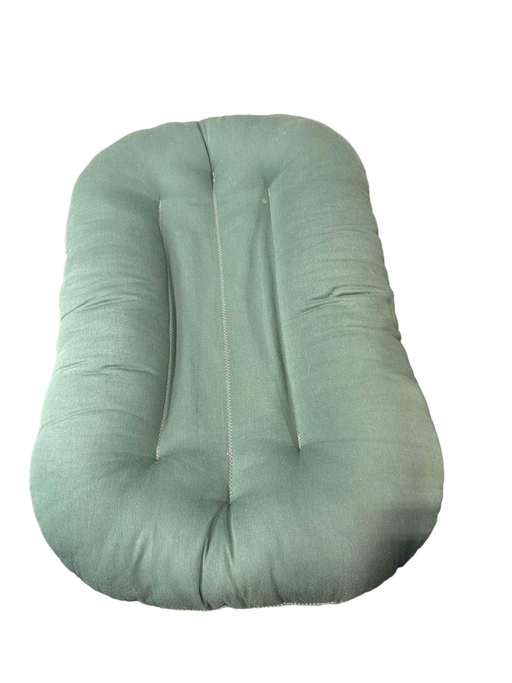 used Snuggle Me Organic Sensory Infant Lounger, Moss