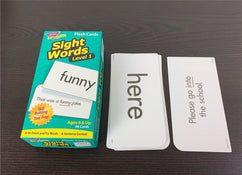 secondhand BUNDLE Flash Cards, Sight Words