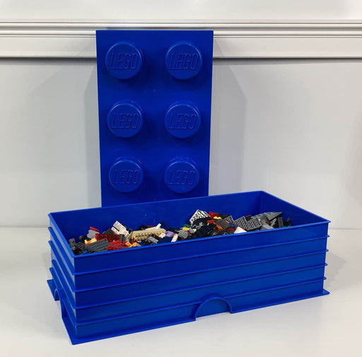 used BUNDLE LEGO Blocks, with Storage Container