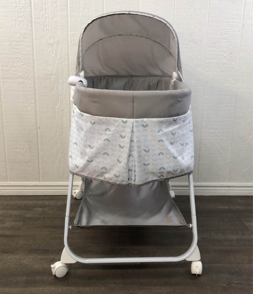 secondhand Ingenuity Ity Snuggity Snug Portable Baby Bedside Bassinet with Soothing Vibrations