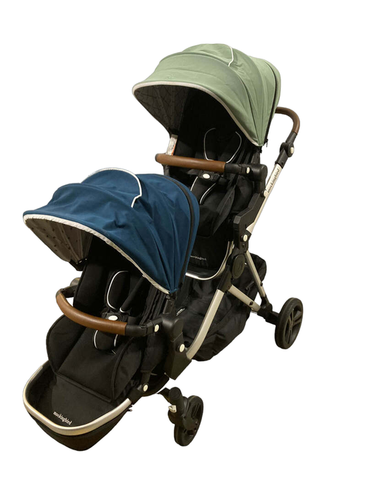 used Mockingbird Single to Double Stroller, 2022, Silver/Brown