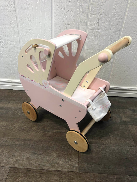 used Le Toy Van Sweet Dreams Doll Pram