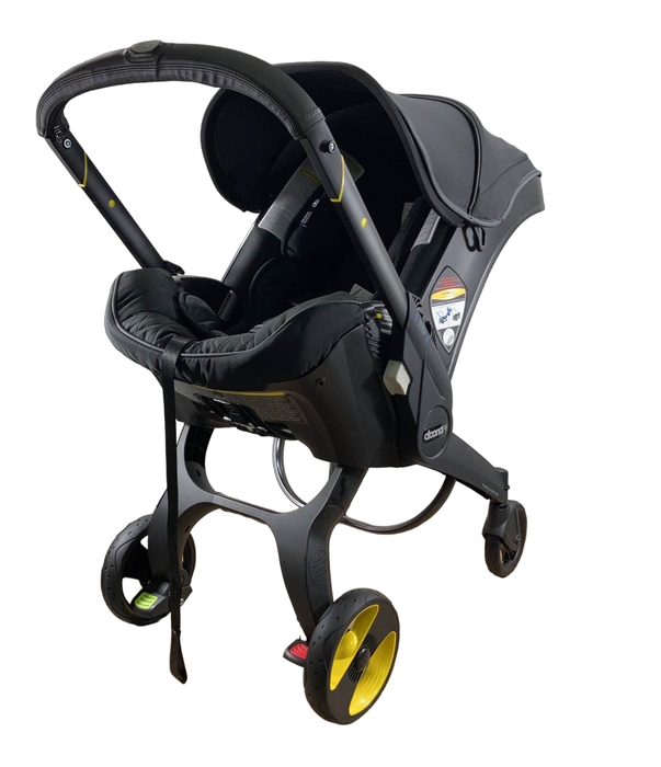 used Doona Infant Car Seat & Stroller-Midnight Edition, 2022