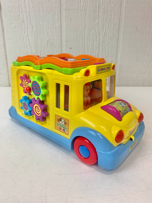 used ToyThrill Yellow School Bus Musical Toy