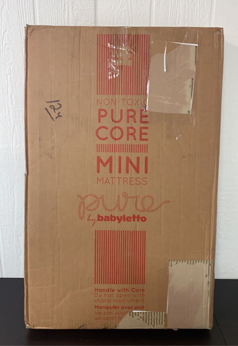 secondhand Babyletto Pure Core Mini Crib Mattress