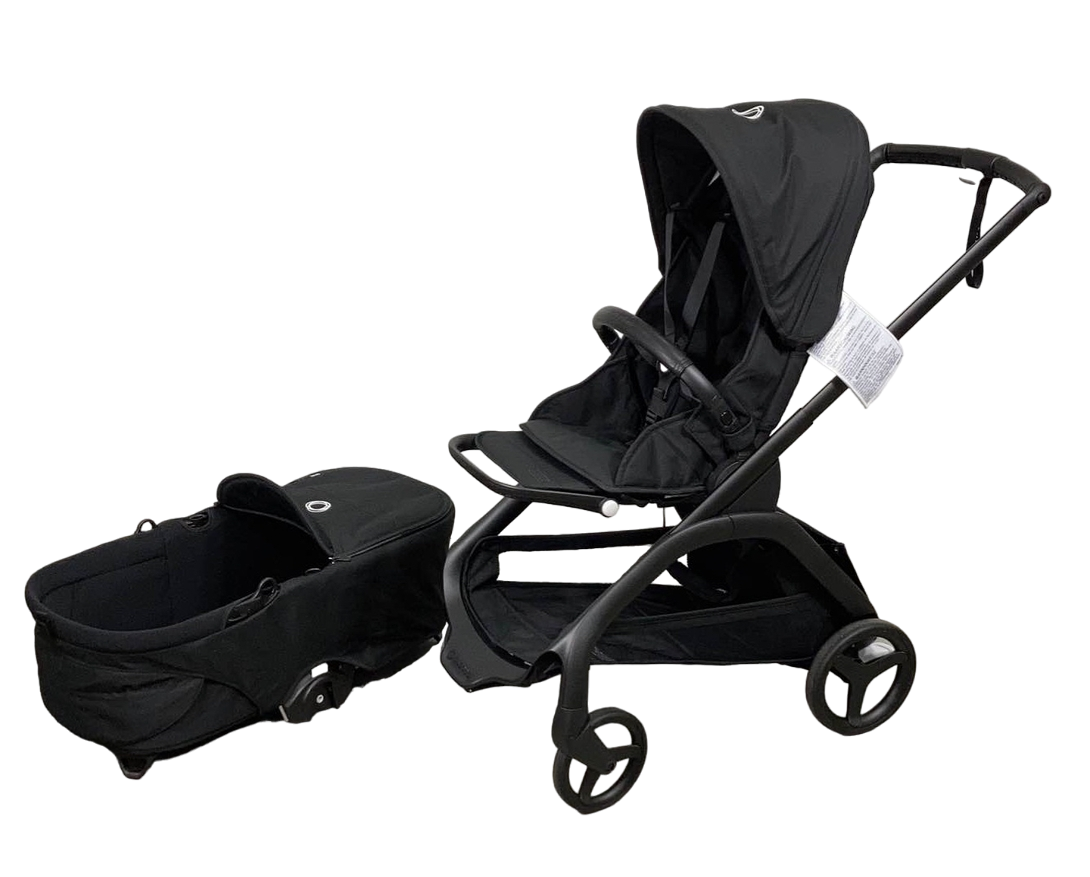 bugaboo dragonfly fold with bassinet Bugaboo Dragonfly Bassinet and Seat Stroller, Midnight Black, Midnight