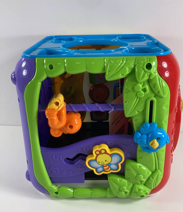 secondhand VTech Sort And Discover Activity Cube