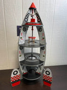 secondhand Pidoko Kids Wooden Space Ship Playset