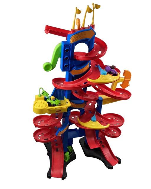 Shop Little People City Skyway Take Turns Ramp Tower at GoodBuy Gear