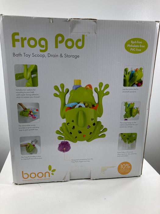 secondhand Boon Frog Pod Bath Storage