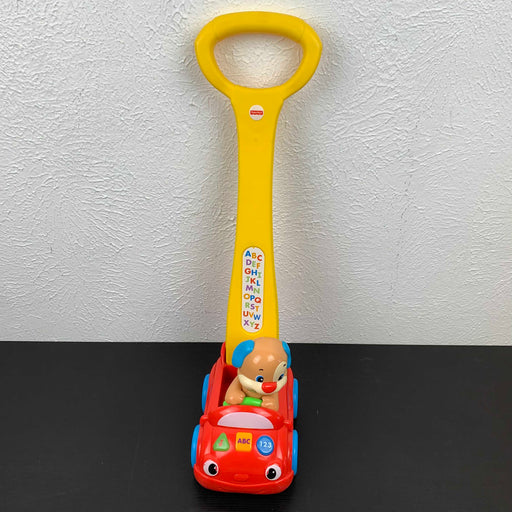 used Fisher Price Laugh & Learn Puppy’s Smart Stages Push Car