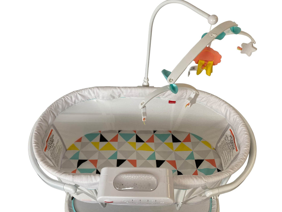 secondhand Fisher Price Soothing Motions Bassinet