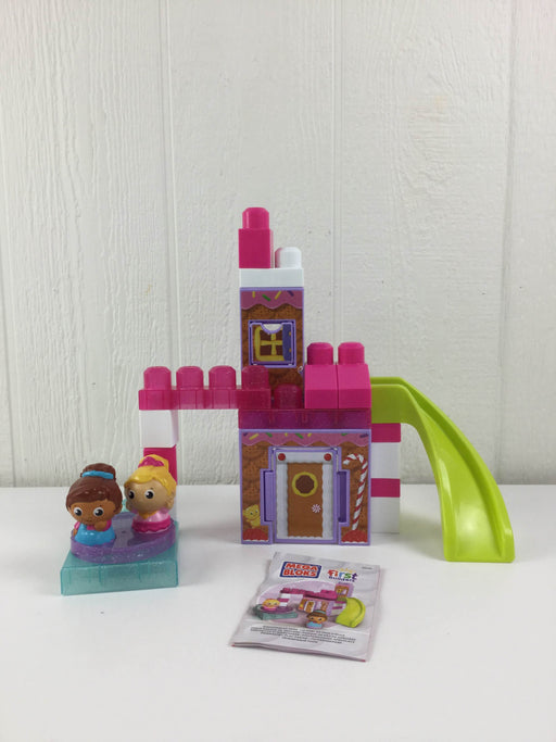 used Mega Bloks Set Gingerbread Park