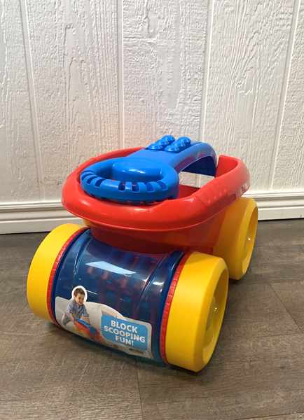 Mega bloks discount scooping wagon amazon