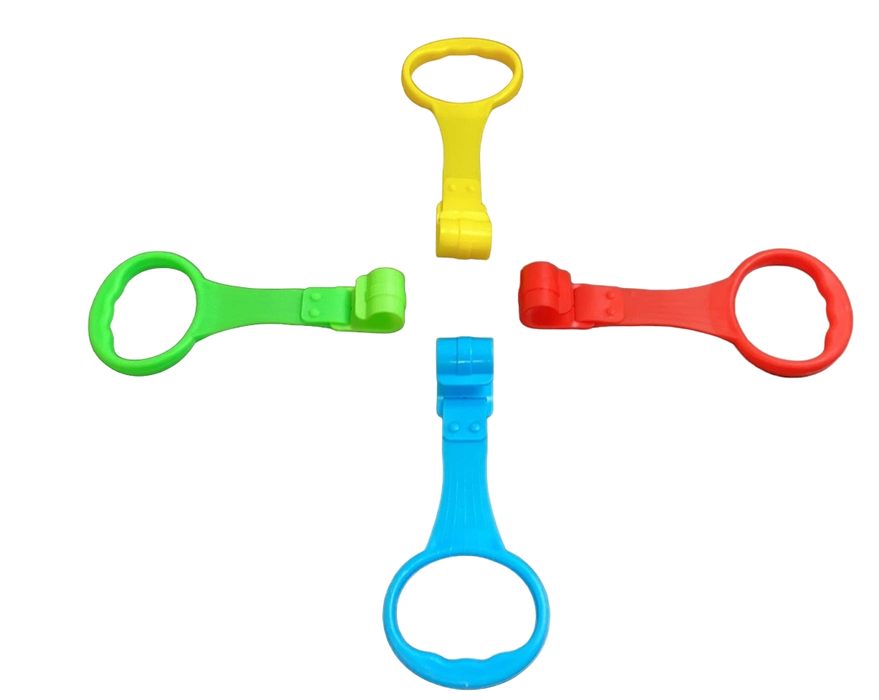 used Play Gym Pull Rings, Set of 4