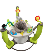 used Evenflo ExerSaucer Activity Center, Safari Friends