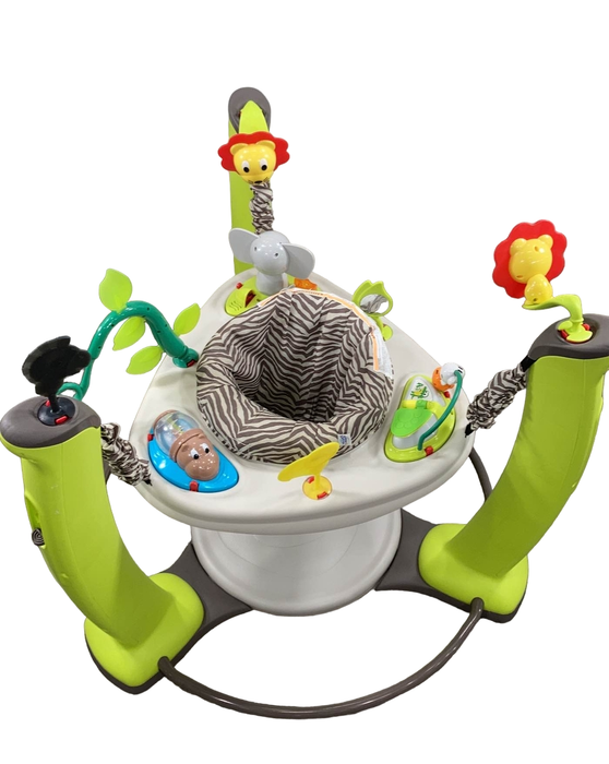 used Evenflo ExerSaucer Activity Center, Safari Friends