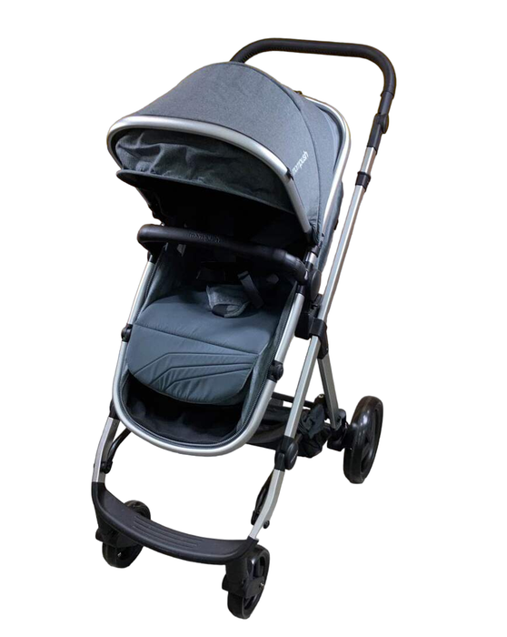 used Mompush Meteor 2 Stroller, 2022, Gray