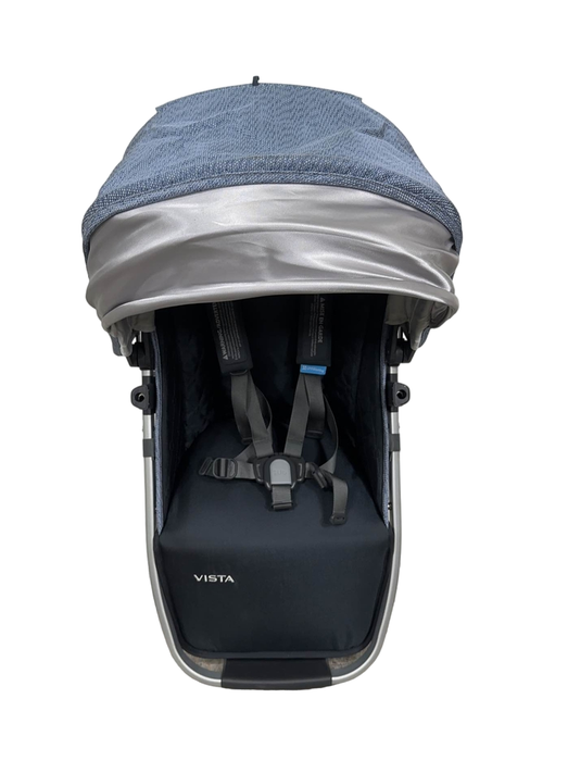 secondhand UPPAbaby VISTA RumbleSeat V2, 2015+, 2017, Gregory (Blue Melange)