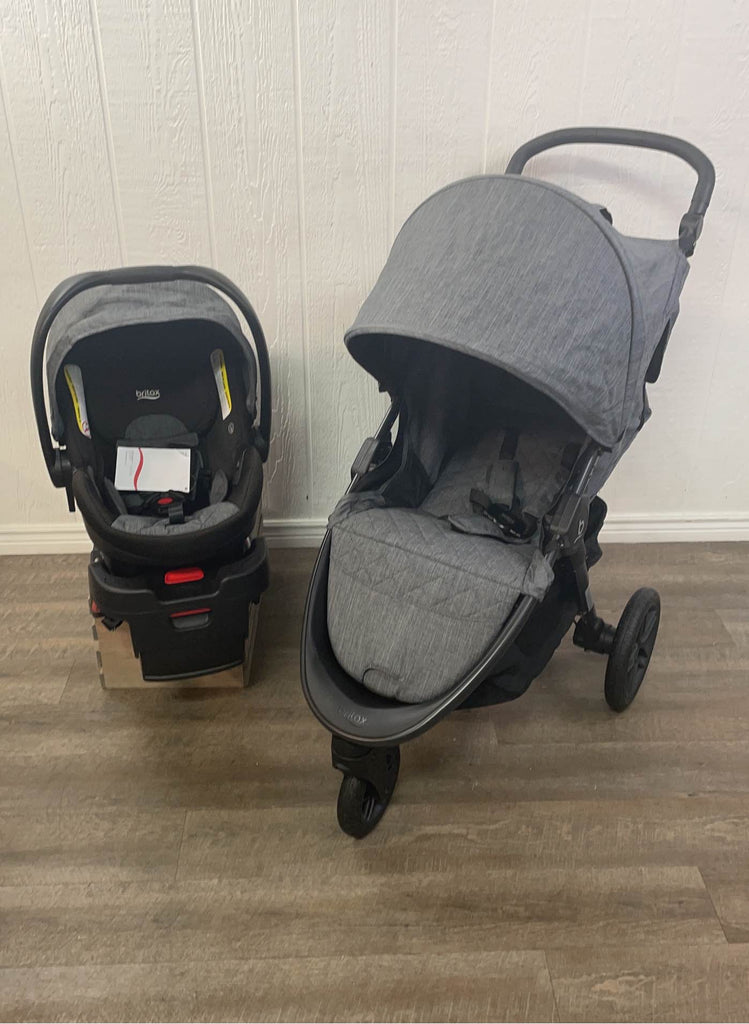 Britax BFree Travel System, 2021, Vibe