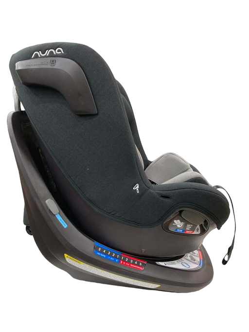 secondhand Nuna Revv Rotating Convertible Car Seat, 2022, Caviar