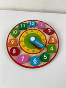 used Melissa & Doug Shape Sorter Puzzle Clock
