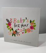 used Lucy Darling Baby’s First Year Memory Book