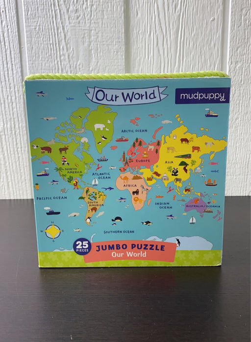 used MudPuppy Jumbo Puzzle