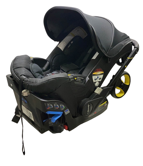 used Doona Infant Car Seat & Stroller-Midnight Edition, 2022