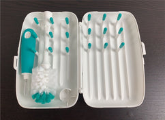 Shop OXO Tot On The Go Drying Rack With Bottle Brush, Teal at GoodBuy Gear