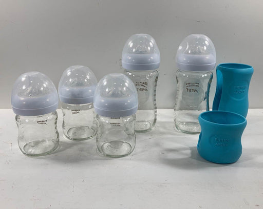 secondhand Philips Avent Glass Bottle Newborn Starter Gift Set