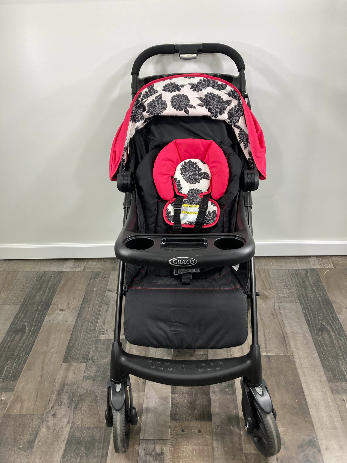 graco verb click connect stroller chili red Graco Verb Click Connect Lightweight Stroller, 2020, Pink/Black