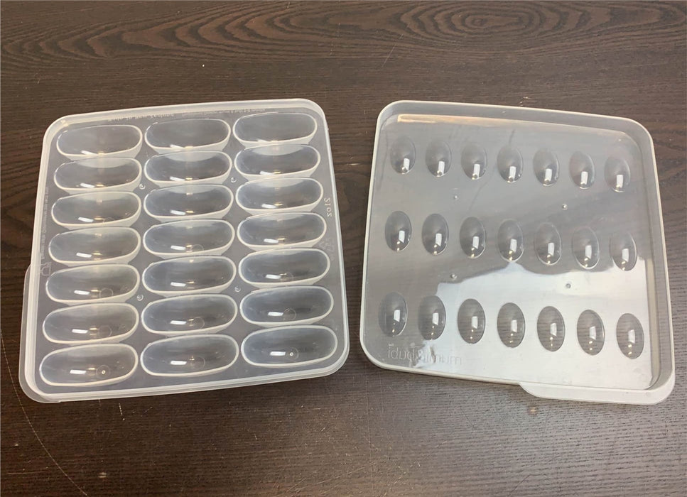 secondhand Mumi&Bubi Solids Starter Kit, 2 Freezer Trays