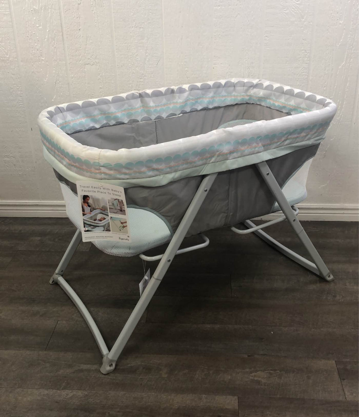 Infant Bassinet Ingenuity Crosby Foldaway Rocking Bassinet