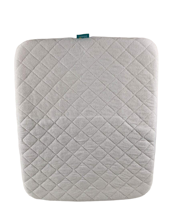 used Lullaby Earth Breathe Safe Mini Crib Mattress