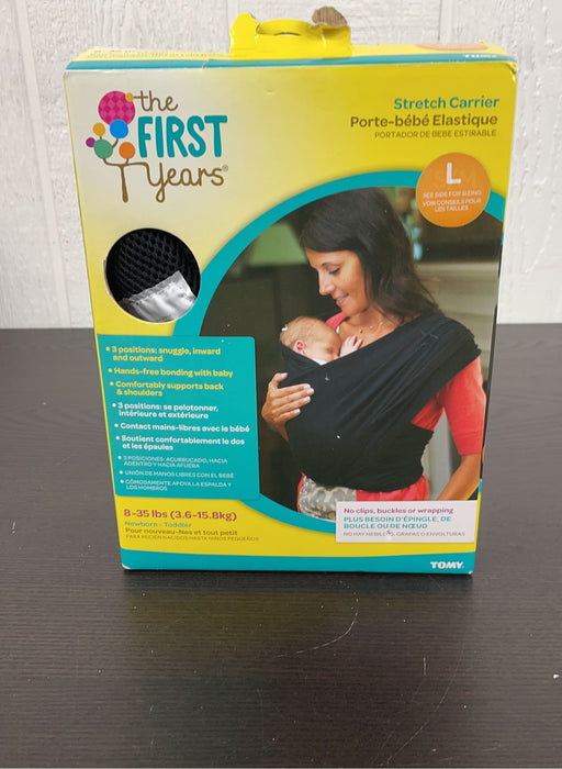 used The First Years Stretch Baby Carrier, Size large